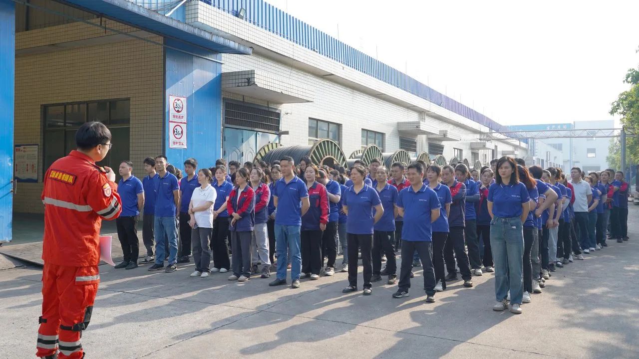 2025年湘聯(lián)電纜消防綜合演習(xí)順利舉行！