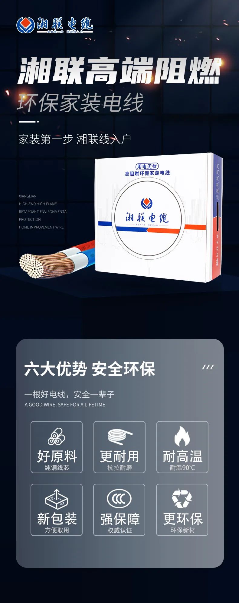 高端新品，雙層防護(hù) 品質(zhì)升級，安全加倍 #安全用電你我湘聯(lián)